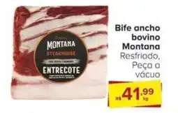 Carrefour Bife ancho bovino Montana Resfriado, Peça a vácuo oferta
