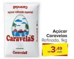 Açúcar Caravelas Refinado, 1kg