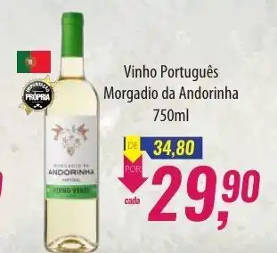 Vinho Portugues Morgadio da Andorinha 750ml