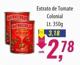 Extrato de Tomate Colonial lt. 350g