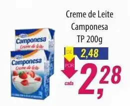 Sales Supermercado Creme de Leite Camponesa TP 200g oferta