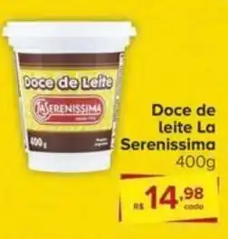 Carrefour Doce de leite La Serenissima 400g oferta