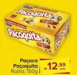 Carrefour Paçoca Paçoquita Rolha, 150g oferta