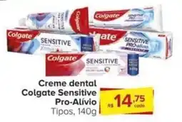 Carrefour Creme dental Colgate Sensitive Pro-Alívio Tipos, 140g oferta