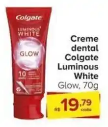 Carrefour Creme dental Colgate Luminous White Glow, 70g oferta