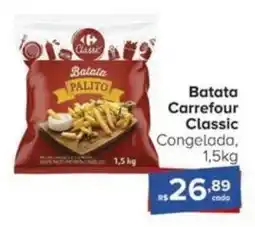 Carrefour Batata Carrefour Classic Congelada, 1.5kg oferta