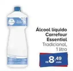 Carrefour Álcool líquido Carrefour Essential Tradicional, 1 litro oferta