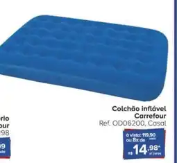 Carrefour Colchão inflável Carrefour oferta