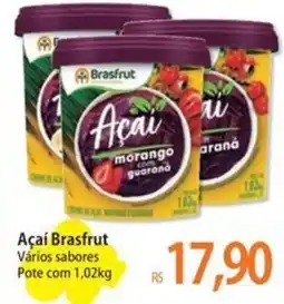 Atacadão Açaí Brasfrut Vários sabores Pote com 1,02kg oferta