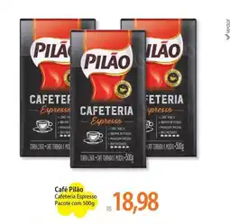 Atacadão Café Pilão Cafeteria Espresso Pacote com 500g oferta
