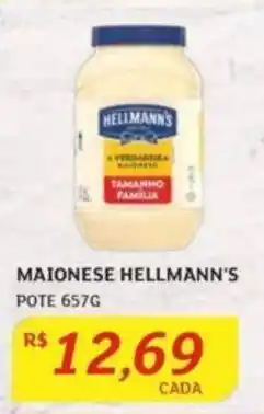 Assaí Atacadista MAIONESE HELLMANN'S POTE 657G oferta