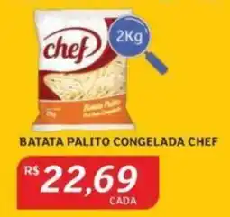 Assaí Atacadista BATATA PALITO CONGELADA CHEF 2Kg oferta