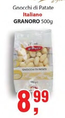 Gnocchi di Patate Italiano Granoro 500g