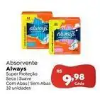 Novo Atacarejo Always - absorvente oferta
