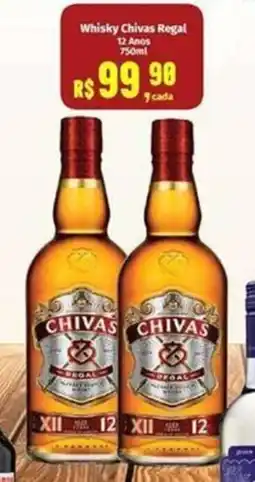 Whisky Chivas Regal 12 Anos 750ml