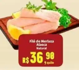 Supermercados Mateus Filé de Merluza Alasca Natural oferta