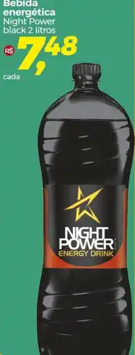 Frangolândia Bebida energética Night Power black 2 litros oferta
