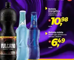 Frangolândia Bebida Energética Vulcano 1 litro + 250ml GRÁTIS oferta