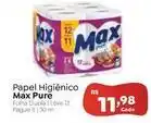 Novo Atacarejo Max pure - papel higiênico oferta