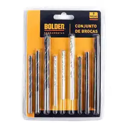 Conjunto de Brocas 9 Peças Bolder