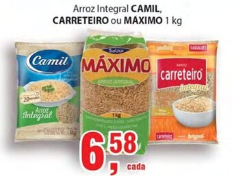 Supermercados Mundial Camil Carreteiro ou Maximo 1kg oferta