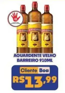 AGUARDENTE VELHO BARREIRO 910ML