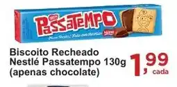 Rossi Supermercado Biscoito Recheado Nestlé Passatempo 130g (apenas chocolate) oferta