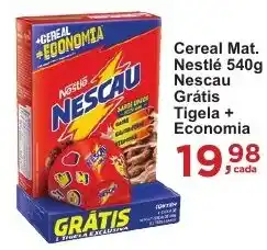 Rossi Supermercado Cereal Mat. Nestlé 540g Nescau Grátis Tigela + Economia oferta