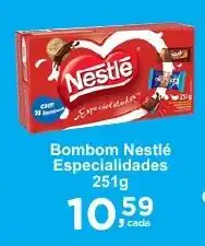 Rossi Supermercado Bombom Nestlé Especialidades 251g oferta