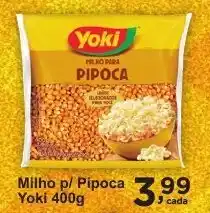 Rossi Supermercado Milho p/ Pipoca Yoki 400g oferta