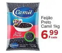 Rossi Supermercado Feijão Preto Camil 1kg oferta
