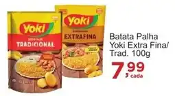 Rossi Supermercado Batata Palha Yoki Extra Fina/ Trad. 100g oferta
