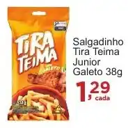 Rossi Supermercado Salgadinho Tira Teima Junior Galeto 38g oferta