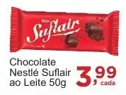 Rossi Supermercado Chocolate Nestlé Suflair ao Leite 50g oferta