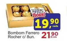 Rossi Supermercado Bombom Ferrero Rocher c/ 8un. oferta
