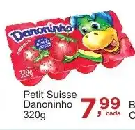 Rossi Supermercado Petit Suisse Danoninho 320g oferta