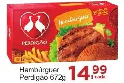 Rossi Supermercado Hambúrguer Perdigão 672g oferta