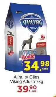 Rossi Supermercado Alim. p/ Cães Viking Adulto 7kg oferta