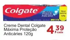 Rossi Supermercado Creme Dental Colgate Máxima Proteção Anticáries 120g oferta