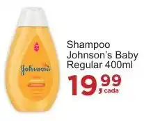 Rossi Supermercado Shampoo Johnson's Baby Regular 400ml oferta