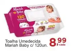 Rossi Supermercado Toalha Umedecida Mariah Baby c/ 120un. oferta