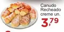 Canudo Recheado creme un.