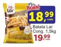 Rossi Supermercado Batata Lar Cong. 1,5kg oferta