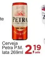 Rossi Supermercado Cerveja Petra P.M lata 269ml oferta