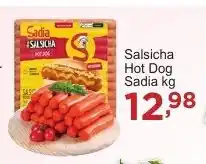Rossi Supermercado Salsicha Hot Dog Sadia kg oferta