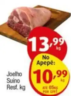 Supermercados Intercontinental Joelho Suíno Resf.kg oferta