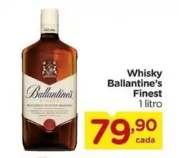 Carrefour Whisky Ballantine's Finest 1 litro oferta