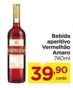 Carrefour Bebida aperitivo Vermelhão Amaro 740ml oferta