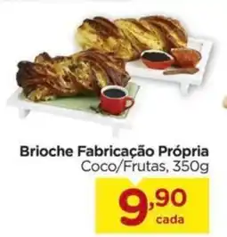 Carrefour Brioche Fabricação Própria Coco/Frutas, 350g oferta