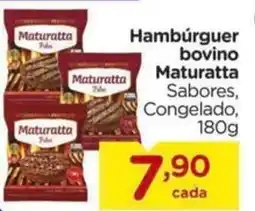 Carrefour Hambúrguer bovino Maturatta Sabores, Congelado, 180g oferta